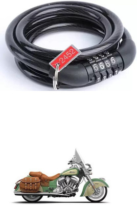 E-Shoppe Bike Number Smart Lock For Chief Vintage Quick Release Lock(Black)