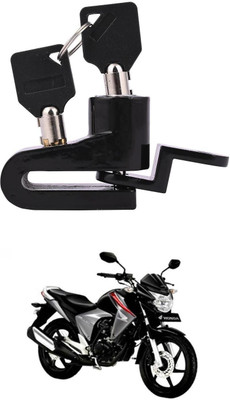 LOVMOTO Mini Bicycle Motorcycle Disc Brake Lock/ Disk Lock Security (Random Colors) 32 Disc Lock(Black)
