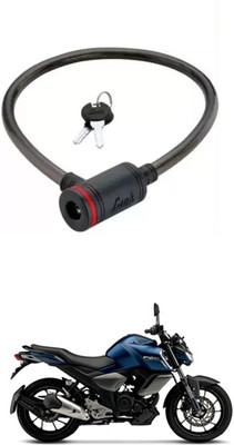 E-Shoppe Bike Cable Lock For FZ S V3.0 FI Cable Lock(Black)