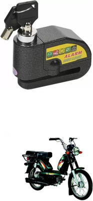 PRTEK Honda ALARAM BIKE DISC LOCK_UYH_101 Disc Lock(Black)