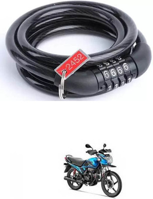 E-Shoppe Bike Number Smart Lock For Passion Pro TR Quick Release Lock(Black)