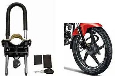 kapoor trading PJ_WHEEL LOCK_0012 Wheel Lock(Black)