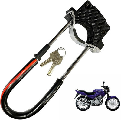 Dhe Best Bike Front Shocker Lock Wheel Lock For Bajaj Pulsar 150 Type 1 Wheel Lock(Black)