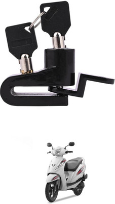 LOVMOTO Mini Bicycle Motorcycle Disc Brake Lock/ Disk Lock Security (Random Colors) 176 Disc Lock(Black)