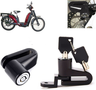 AUTO PEARL Disc Brake Lock, Anti Theft Heavy Duty Security Disc Lock for Electric Zippy Dsic Lock_227 Disc Lock(Black)