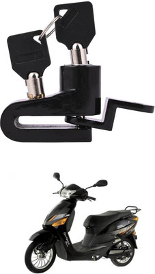 LOVMOTO Mini Bicycle Motorcycle Disc Brake Lock/ Disk Lock Security (Random Colors) 64 Disc Lock(Black)