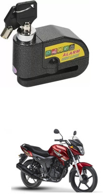 PRTEK Yamaha ALARAM BIKE DISC LOCK_UYH_161 Disc Lock(Black)