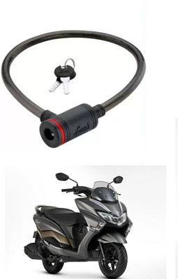 E-Shoppe Bike Cable Lock For Burgman Street Cable Lock(Black)