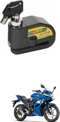 PRTEK Suzuki ALARAM BIKE DISC LOCK_UYH_80 Disc Lock(Black)