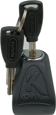 Znee Smart Kovix B1 Disk Lock Heavy Stainless Steel Disc Break Security Lock Disc Lock Disc Lock(Black)