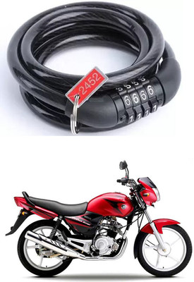 E-Shoppe Bike Number Smart Lock For Alba Quick Release Lock(Black)