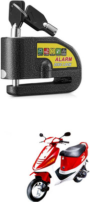 LOVMOTO Universal Disc Lock Alarm Key Anti-Theft Protection 110dB Loud for Zi-ng Universal Disc Lock Alarm Key Anti-Theft Protection 110dB Loud for Zi-ng Disc Lock(Multicolor)