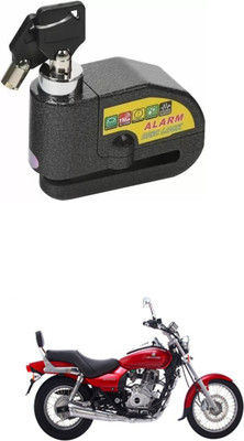 PRTEK Bajaj ALARAM BIKE DISC LOCK_UYH_18 Disc Lock(Black)