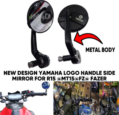 imad Manual Driver Side, Dual Mirror, Rear View Mirror For Yamaha FZ16, FZ-S(Left, Right)