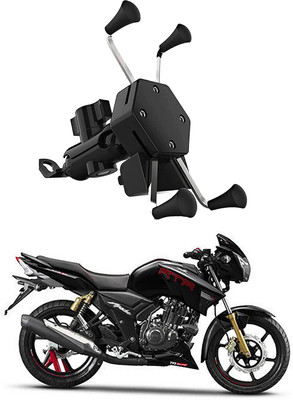 Enfield Works MultiFunctional Mobile Holder with USB Charger Mototrcycle Mobile Holder EW-297 2.1 A Bike Mobile Charger