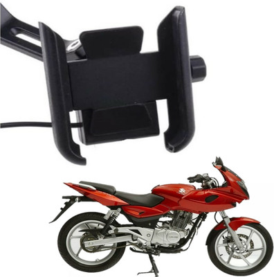 AOWBIKES Bike Mobile Fast Charger with Holder compatible for Pulsar 220 DTS-i 24 A Bike Mobile Charger