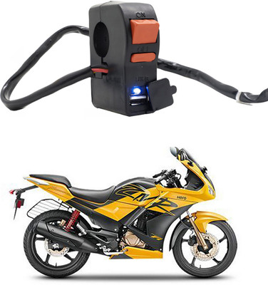 Enfield Works Bike Handle Bar Universal Switch With USB EW-719 2 A Bike Mobile Charger