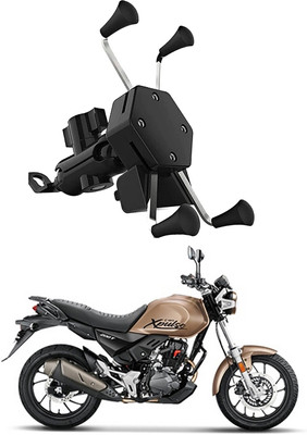 Enfield Works MultiFunctional Mobile Holder with USB Charger Mototrcycle Mobile Holder EW-322 2.1 A Bike Mobile Charger