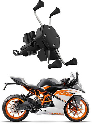 Enfield Works MultiFunctional Mobile Holder with USB Charger Mototrcycle Mobile Holder EW-317 2.1 A Bike Mobile Charger