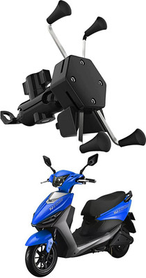 Enfield Works MultiFunctional Mobile Holder with USB Charger Mototrcycle Mobile Holder EW-321 2.1 A Bike Mobile Charger