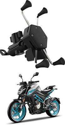 Enfield Works MultiFunctional Mobile Holder with USB Charger Mototrcycle Mobile Holder EW-253 2.1 A Bike Mobile Charger