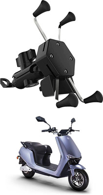 Enfield Works MultiFunctional Mobile Holder with USB Charger Mototrcycle Mobile Holder EW-285 2.1 A Bike Mobile Charger