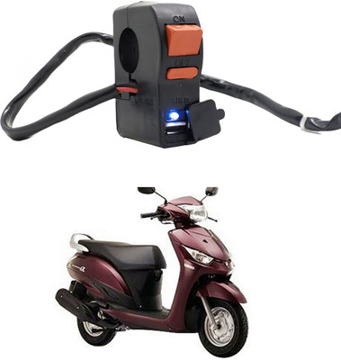 Enfield Works Bike Handle Bar Universal Switch With USB EW-721 2 A Bike Mobile Charger