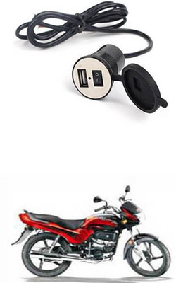 APICAL New Bike USB Charger Socket Power Outlet 5V 2 A for Passion Plus 12 A Bike Mobile Charger