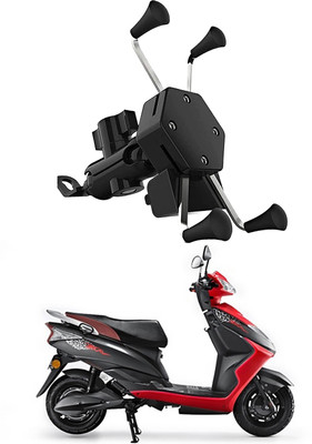 Enfield Works MultiFunctional Mobile Holder with USB Charger Mototrcycle Mobile Holder EW-305 2.1 A Bike Mobile Charger