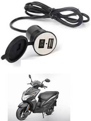 Naveeneha Bike USB charger Shocket Power V5 Q@214 12 A Bike Mobile Charger