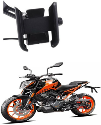 AOWBIKES Bike Mobile Fast Charger with Holder compatible for Duke 200 10 A Bike Mobile Charger