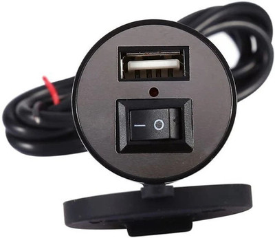 Sunriders Universal Waterproof USB Mobile Charger For Two Wheeler 5 A Bike Mobile Charger