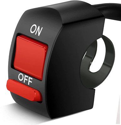 ASRYD Motorcycle Switches ON/OFF Button Start Controller Switch with 2.1A USB Charge 2 A Bike Mobile Charger
