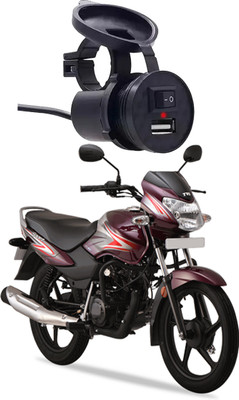 MOTORMANIA Mono USB Charger Socket Power Outlet 5V 2A For Sport 1.2 A Bike Mobile Charger