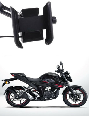 AOWBIKES Bike Mobile Fast Charger with Holder compatible for Gixxer 24 A Bike Mobile Charger