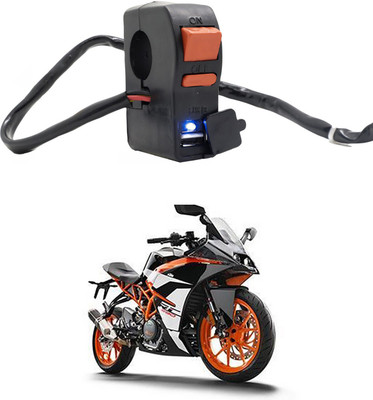 Enfield Works Bike Handle Bar Universal Switch With USB EW-684 2 A Bike Mobile Charger