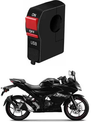 Aayatouch Works Bike Handle Bar Universal Switch With USB EW-241 2 A 1 A Bike Mobile Charger