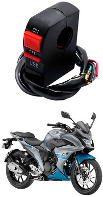 Enfield Works Bike Handle Bar Universal Switch With USB EW-305 2 A Bike Mobile Charger