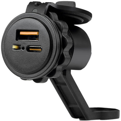 CARTMAN 18W Motorcycle Phone Charger Fast Charging Waterproof USB Charger for Motorcycle 3.1 A Bike Mobile Charger