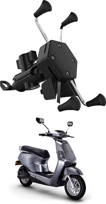Enfield Works MultiFunctional Mobile Holder with USB Charger Mototrcycle Mobile Holder EW-299 2.1 A Bike Mobile Charger