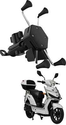 Enfield Works MultiFunctional Mobile Holder with USB Charger Mototrcycle Mobile Holder EW-254 2.1 A Bike Mobile Charger