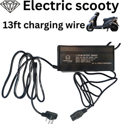 Crystalenergy EV 60V 6Ah Lithium , 67.2V 6A, Digital Display, Lithium Battery Charging Unit 6 A Bike Mobile Charger