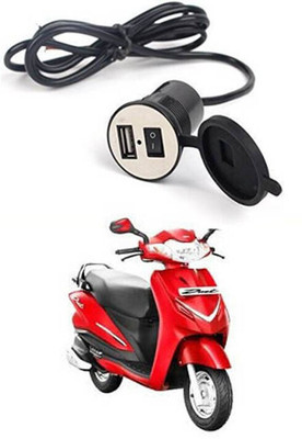 Naveeneha Bike USB charger Shocket Power V5 Q@59 12 A Bike Mobile Charger