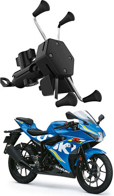 Enfield Works MultiFunctional Mobile Holder with USB Charger Mototrcycle Mobile Holder EW-302 2.1 A Bike Mobile Charger