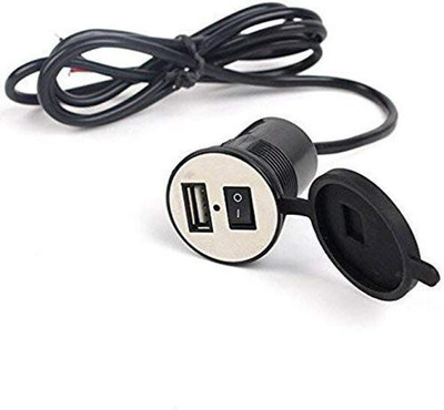 Naveeneha Bike USB charger Shocket Power V5 Q@249 2.1 A Bike Mobile Charger