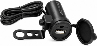 RUSHKO Fast Charging USB Bike Mobile Charger for Motorcycle & Scooter | 3.1 A Bike Mobile Charger