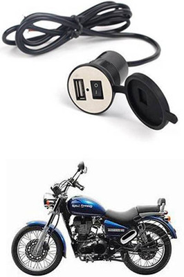 FKOK Bike USB Charger Socket Power Outlet 5V 2 A for Thunderbird 350 12 A Bike Mobile Charger