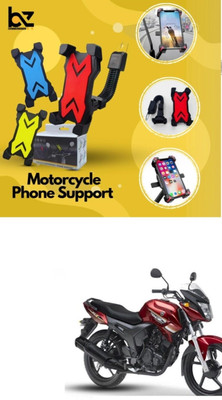 Raghunandan SPIDER DESIGN X GRIP MOBILE HOLDER_Bike_136F Bike Mobile Holder(Black)