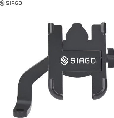 SIAGO S6B Universal Bike Mount Holder with 360 Degree Rotation Bike Mobile Holder(Black)