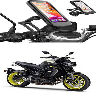 MS Wholesellar Waterproof Bike Phone Holder with 360° Rotation Bike Mobile Holder(Black)